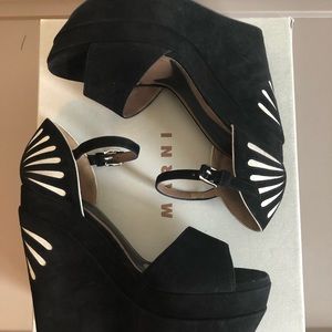 Marni Wedge Platform Sandals 39